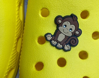 Okiez Funny Monkeys Slip on Loafer Leather Shoes 