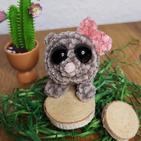 Sad Hamster crochet pattern/ detailed instructions