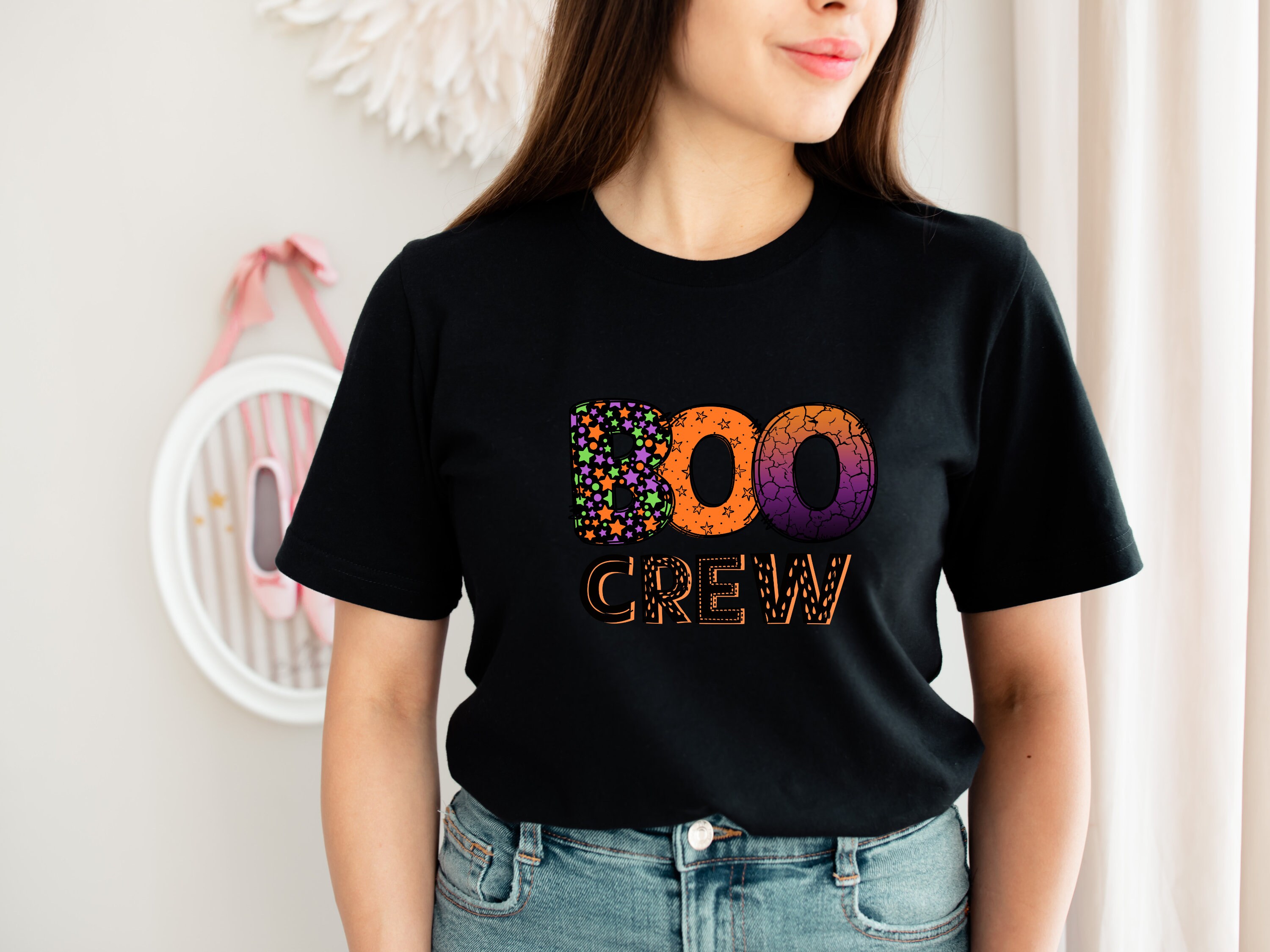 Boo Crew Clipart Graphic 300dpi Transparent Png, Pdf and Jpg - Etsy