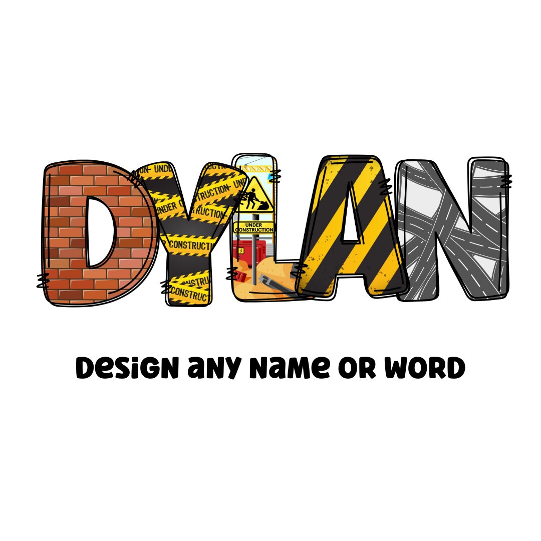 Good Lettering In Construction Construction Clipart Letters 300dpi Transparent Png. 5 Styles of ...