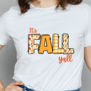 It's Fall Yall Clipart Graphic 300dpi Transparent Png, Pdf and Jpg - Etsy