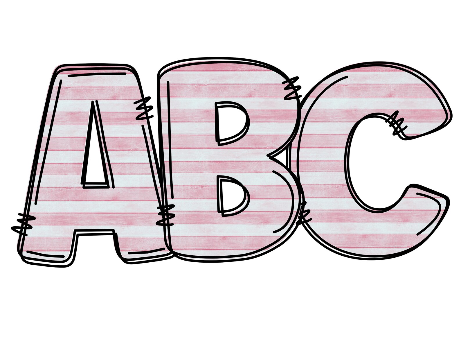 Beach Clipart Letters 300dpi Transparent Png. 5 Styles of Alphabet ...