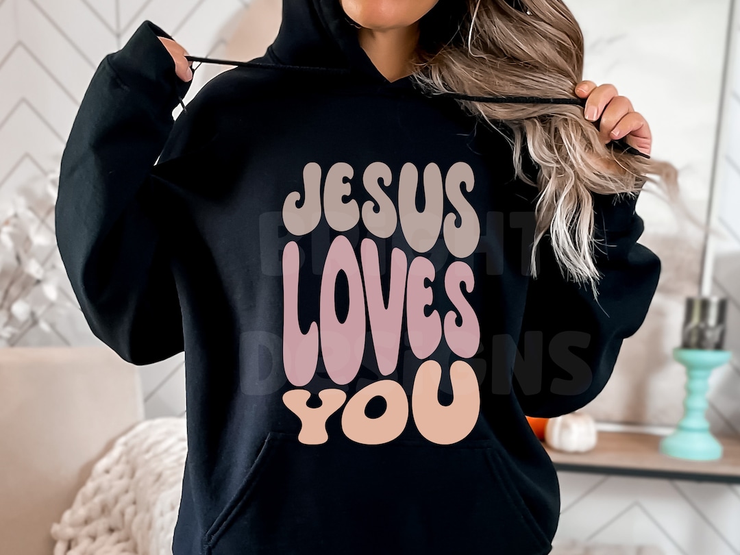 Jesus Loves You Clipart Graphic 300dpi Transparent Png, Pdf and Jpg Etsy