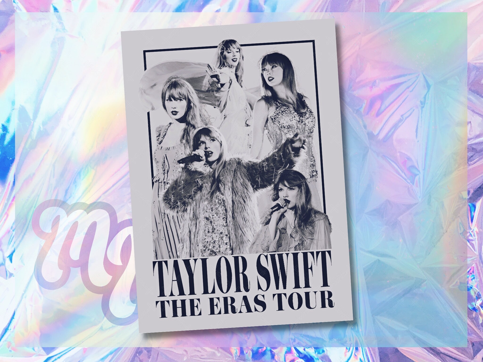 Taylor Eras Tour Poster, Eras Tour Poster