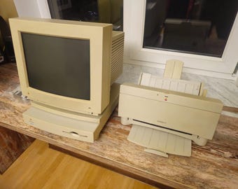 Apple MacBook LC 475 Vintage 1994 Monitor M1212 Drucker Style Writer 2 M2003 Japan