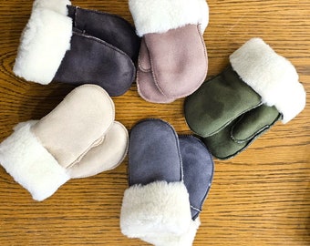 Sheep Children's Sleeves Natural