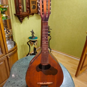 Vintage Leningrad Mandolin: 8-String, Saint Petersburg Factory, 1960s