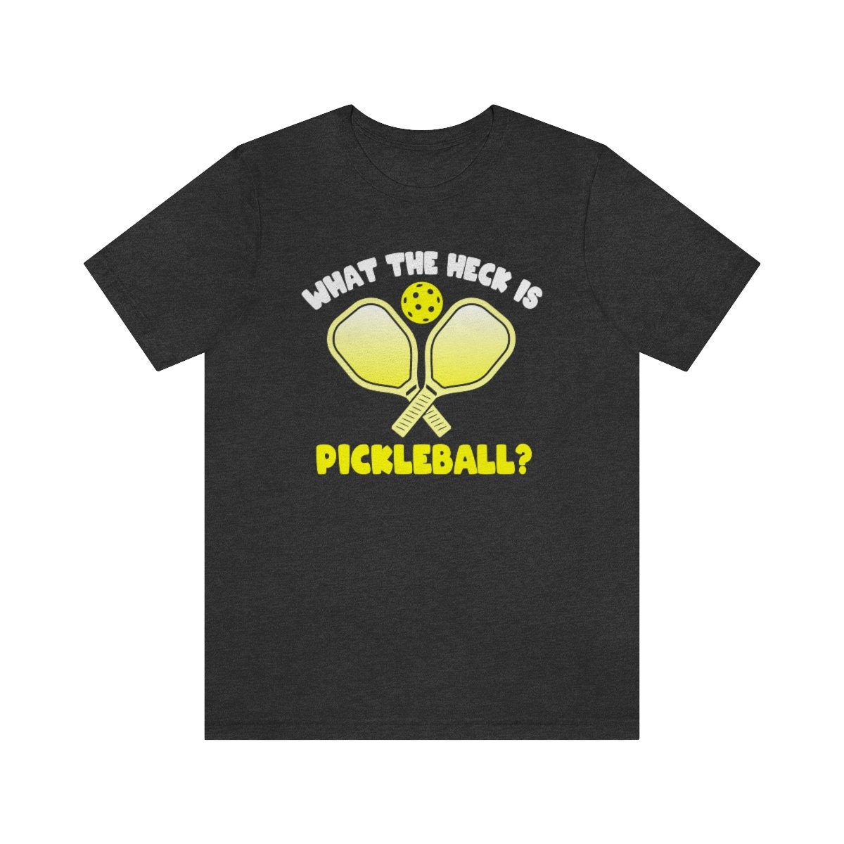 Funny Pickleball Shirt What the Heck is Pickleball Gift - Etsy