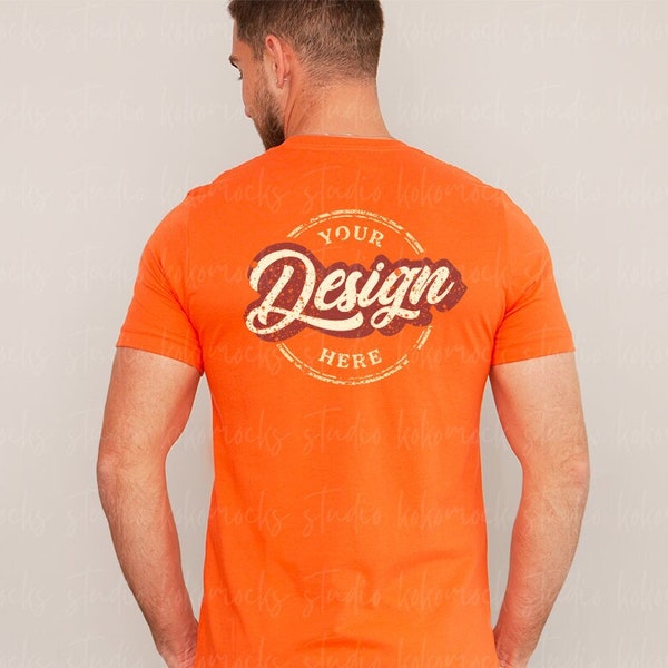 Orange Mens Shirt - Etsy