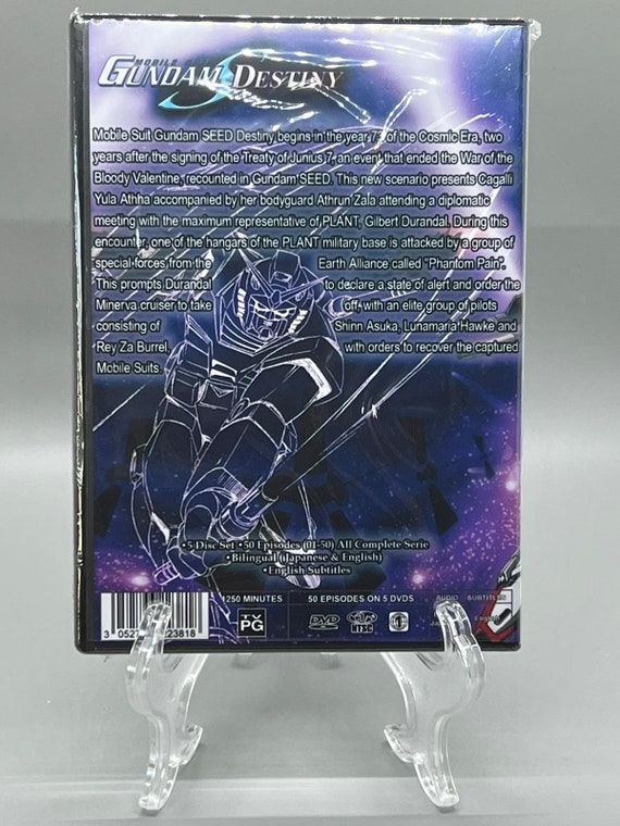 Mobile Suit Gundam Seed Destiny 5dvd English Dubbed Etsy