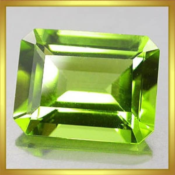 Peridot-Smaragdschliff