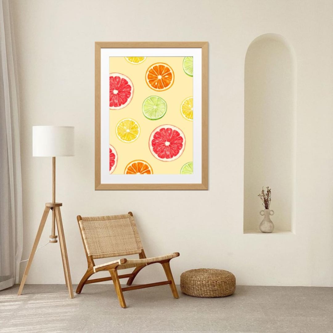 add a touch of nature to your kitchen with citrus... Lemon Citrus Printable | Summer Kitchen Wall Art | Mediterranean Fruit ...