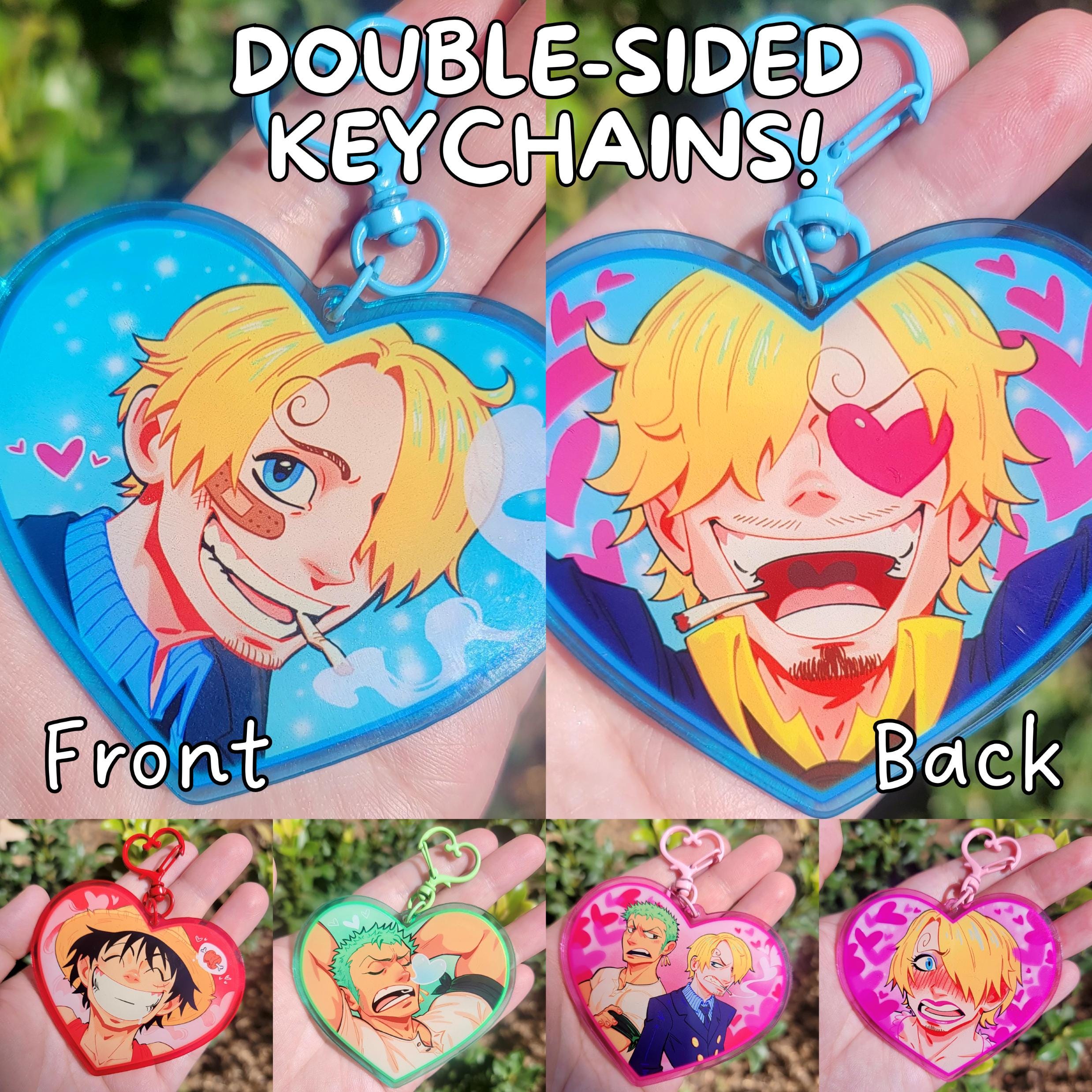 One Piece Keychain - Etsy