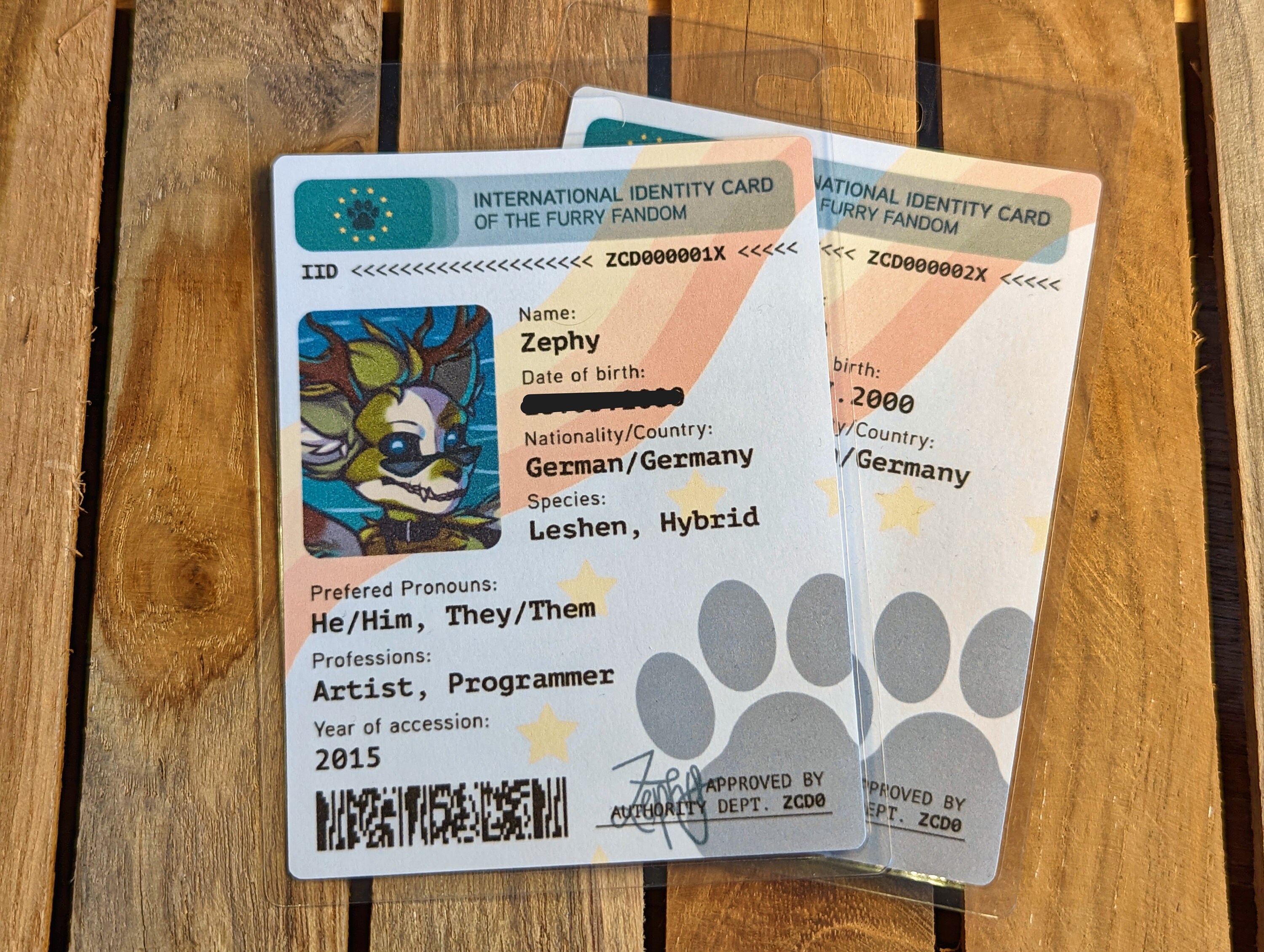 Furry Id Card
