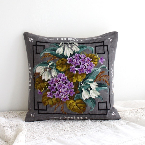 Needlepoint Cushion Etsy