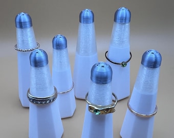A "Salty" Ring Display Cone for Jewelry Fizzing Parties