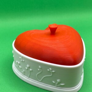 Valentines day Heart shaped box