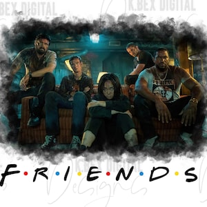The Boys / Friends Inspired / Diseño de sublimación / set de 2