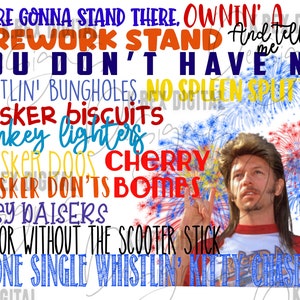 Joe Quote Patriotic Sublimation Digital Design
