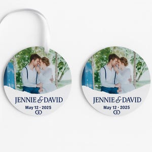 Personalized Wedding Magnet: Custom Photo Acrylic Favor