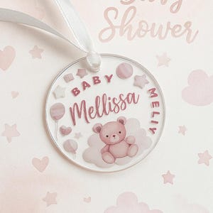 Baby Shower Favors Magnets for Guests, Personalized Bulk Baby Shower Gifts for Girl & Boy, Custom Magnetic Keepsakes Party Favors