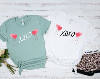 T-Shirt für Valentinstag/ Valentinstagsgeschenk "XOXO"