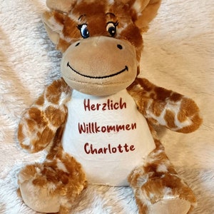 Personalisierte Kuscheltiere/Kuscheltier zur Geburt/ Baby-Kuscheltier Bild 5