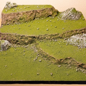 1:12 Scale Grass Base Diorama