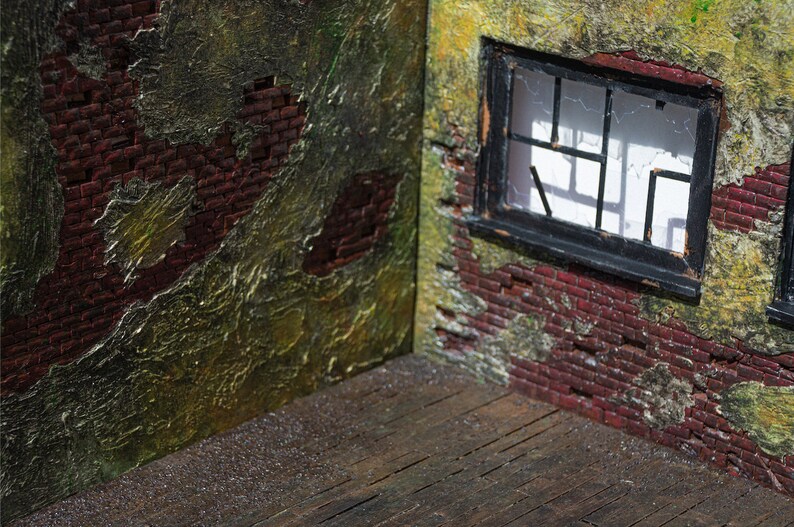 Abandoned Warehouse Diorama 112 Scale Etsy