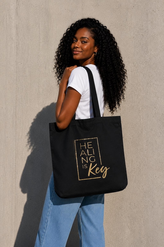 Healing Is Key Tote