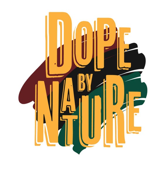 Dope by Nature sticker