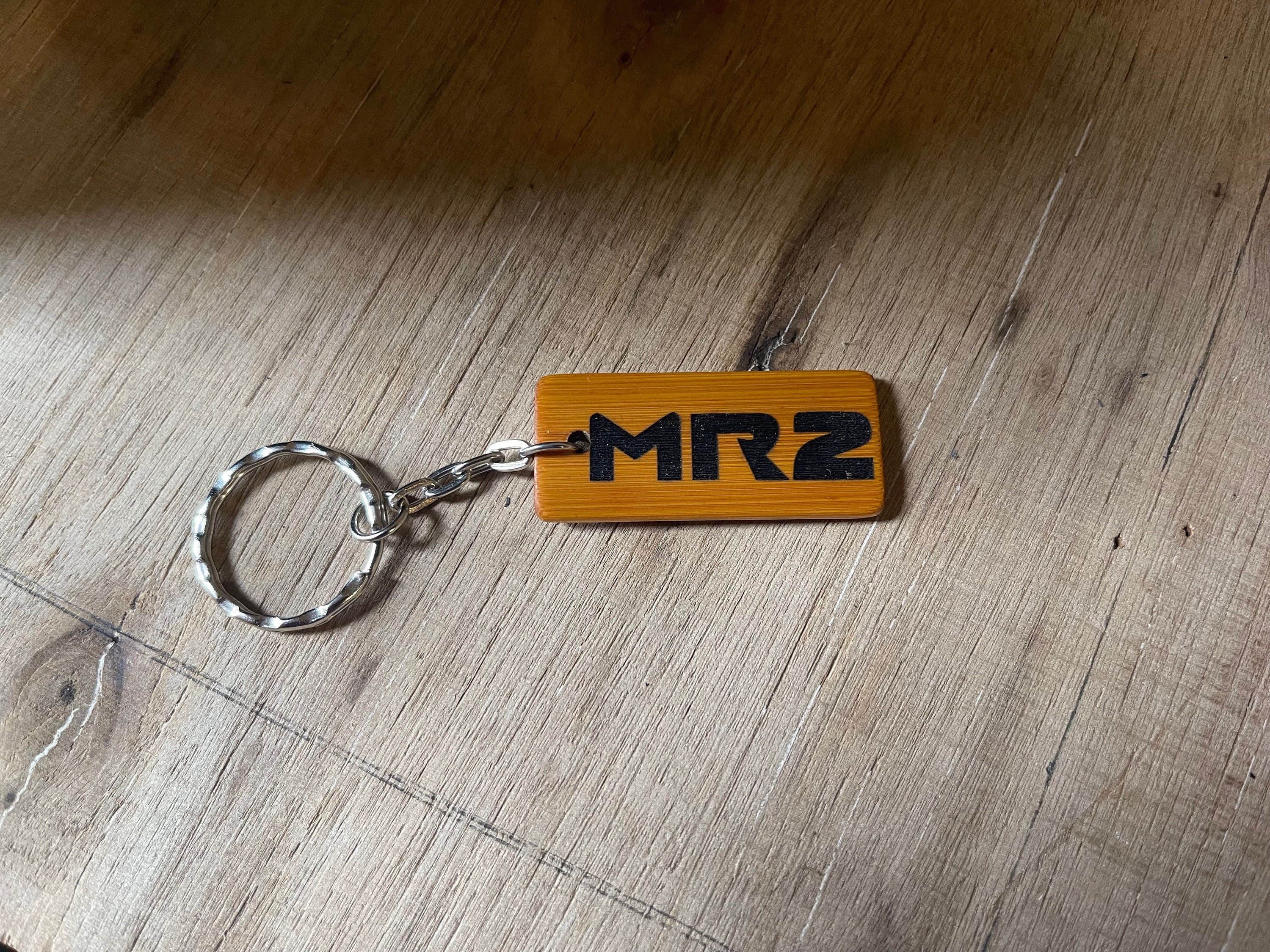 Toyota MR2 Bamboo Keychain - Etsy