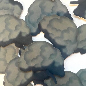 Brain Rain Cloud Sticker