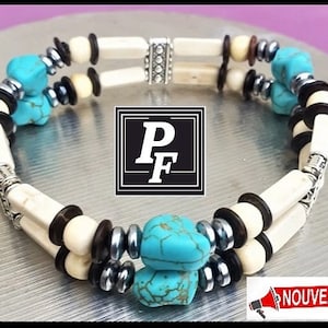 Pulseira de turquesa nativa americana
