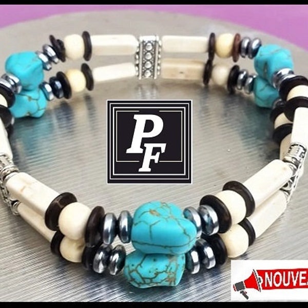 Bracelet Amérindien Turquoise