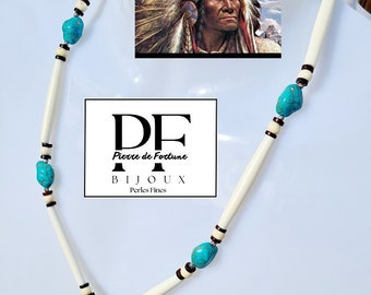Indian turquoise necklace