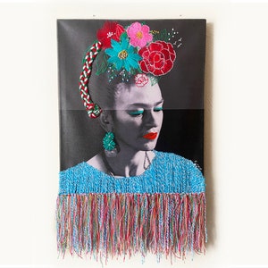 Frida Canvas Blue image 1