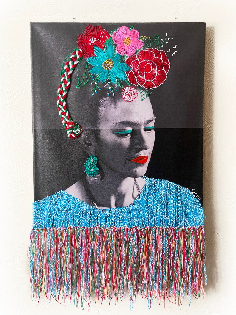 Frida Canvas Blue image 2