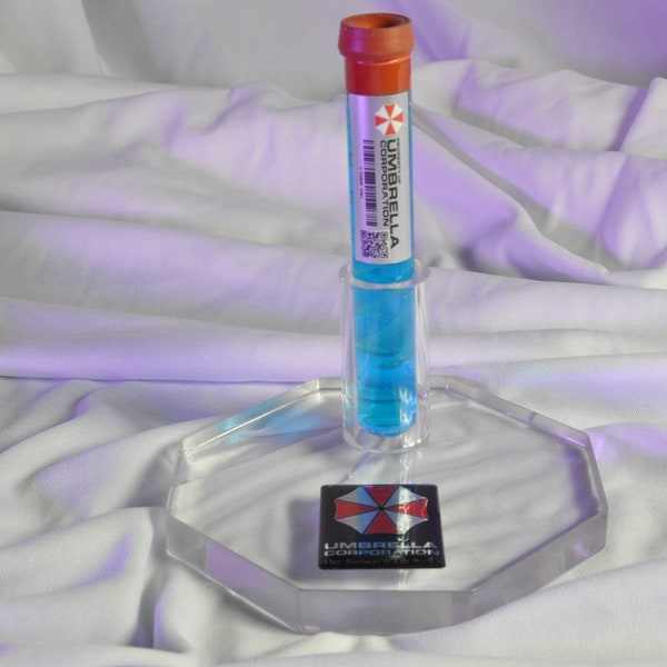 T-virus liquid filled glass test tube