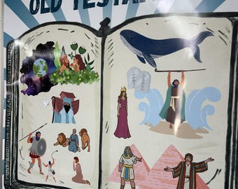 2026 Primary Bulletin Board, Old Testament Bulletin Board, primary presidency, Church of Jesus Christ of Latter-Day Saints, primary bulletin