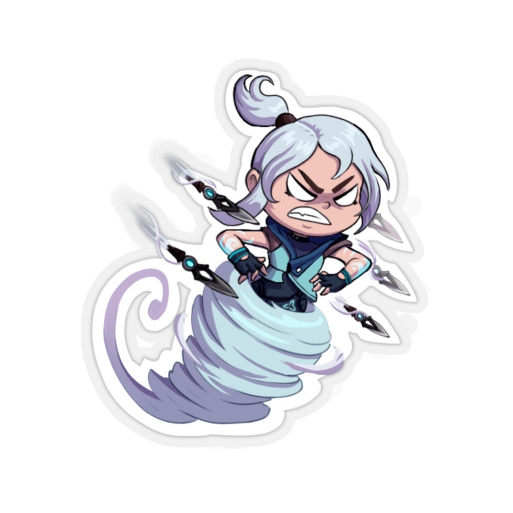 Jett Sticker Valorant Jett Fan Art Sticker Cute Sticker Etsy UK