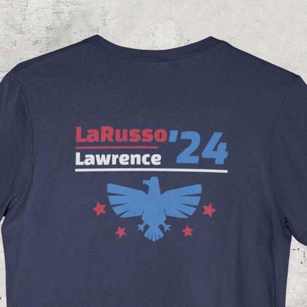 LaRusso For President 2024! | Funny Karate Kid Cobra Kai T-shirt | Presidential Campaign | Unisex Jersey Short Sleeve Tee