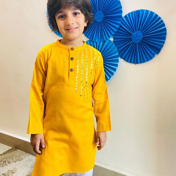 Boys Kurta, Indian Ethnic Wear, Boys Ethnic Wear, Kids Wear, Wedding Wear, Gift for Boys, Indian Wear