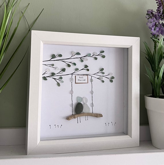 Birthday Anniversary Wedding Gift.seaglass Flower Sea Glass Etsy