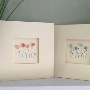 Cartes d'anniversaire, cartes spéciales d'anniversaire, cartes faites main, cartes en verre de mer, cartes faites main pour la fête des mères, cartes d'anniversaire, cartes pour la fête des pères