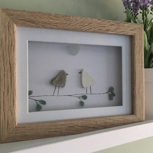 Flor de vidrio marino hecha a mano: arte costero único, imagen de vidrio marino, vidrio marino Seaham, regalo hecho a mano, flores de vidrio marino, corazón de vidrio marino, cerámica