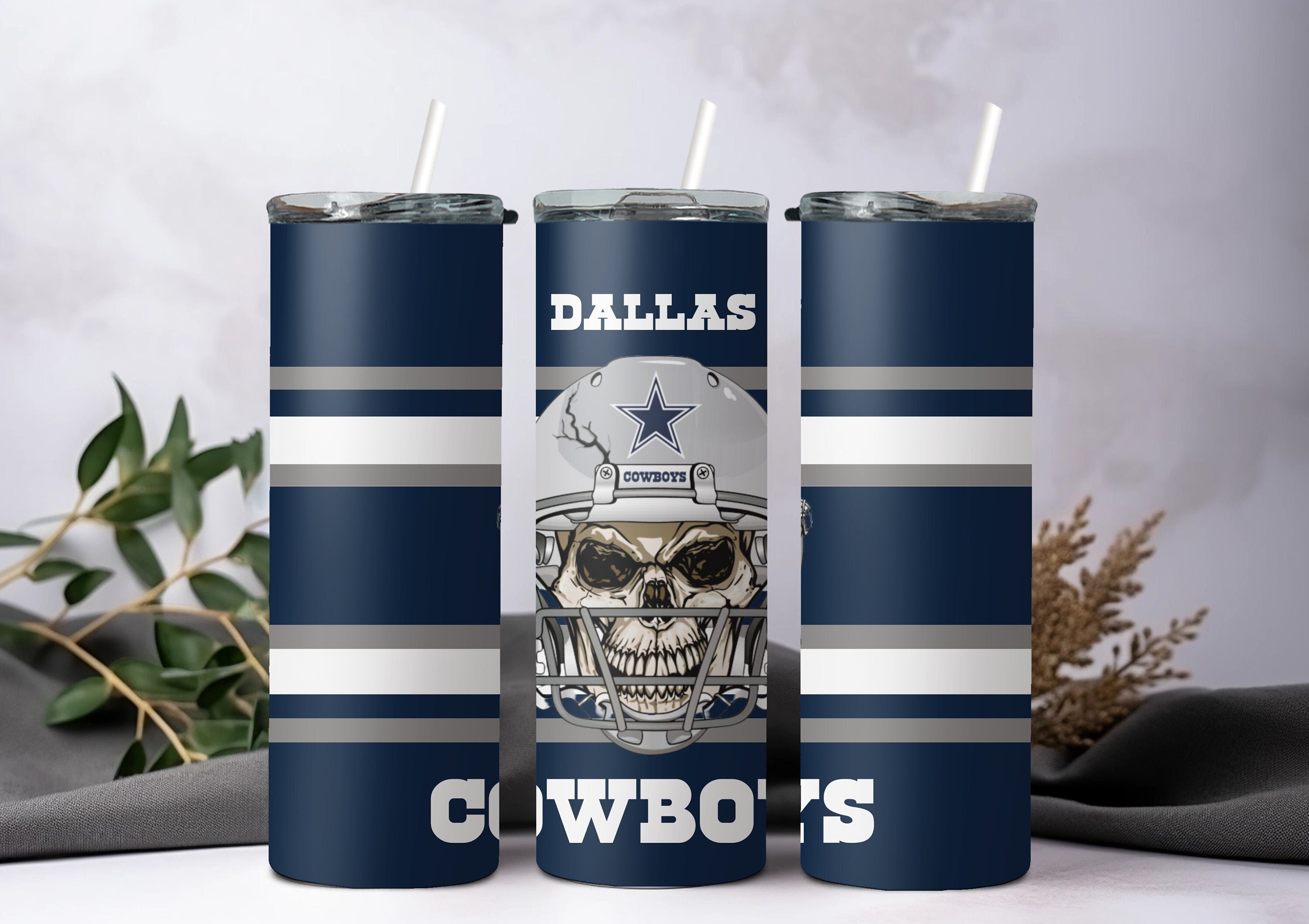 Limited edition Personalized Dallas Cowboys Jesus 3D Tumbler –