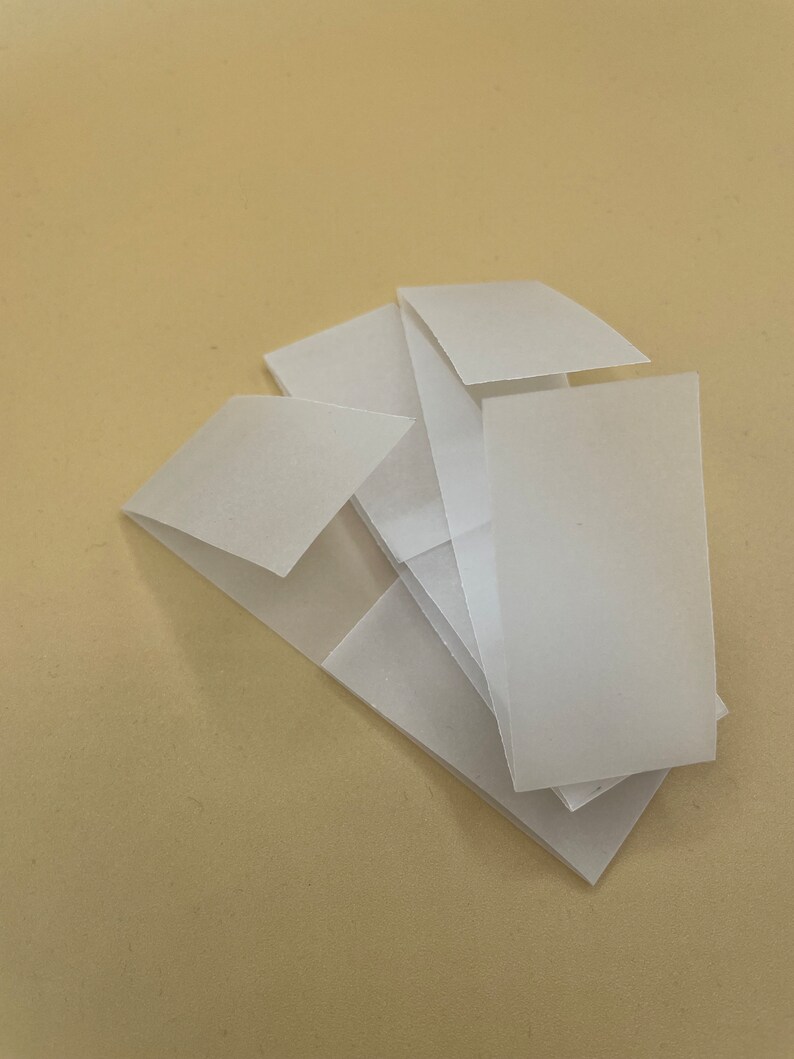 Pre Folded A6 Invite Vellum Belly Bands, Vellum Wraps A6 Wedding