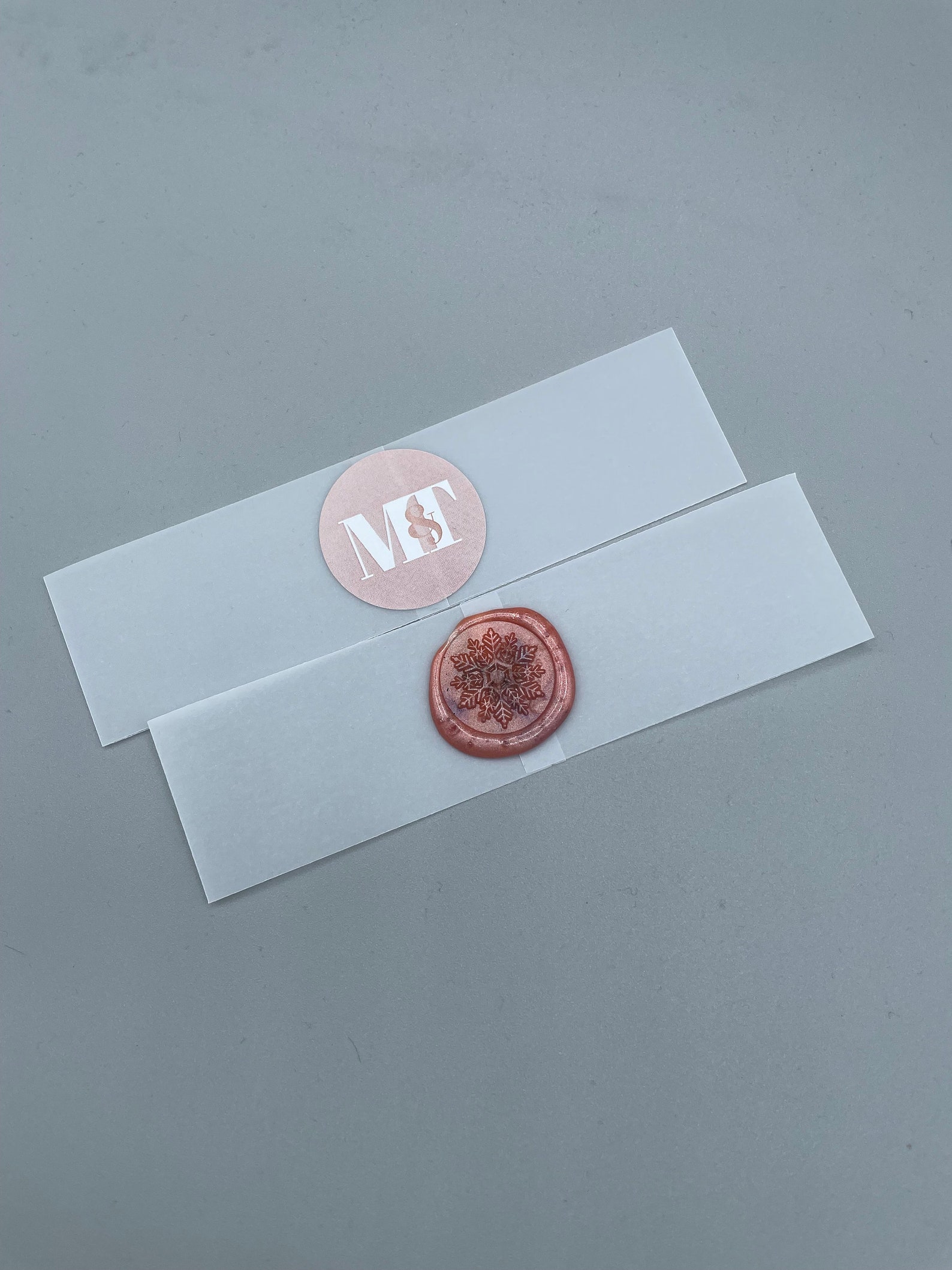 Pre Folded A5 Invite Vellum Belly Bands Vellum Wraps A5 Etsy UK