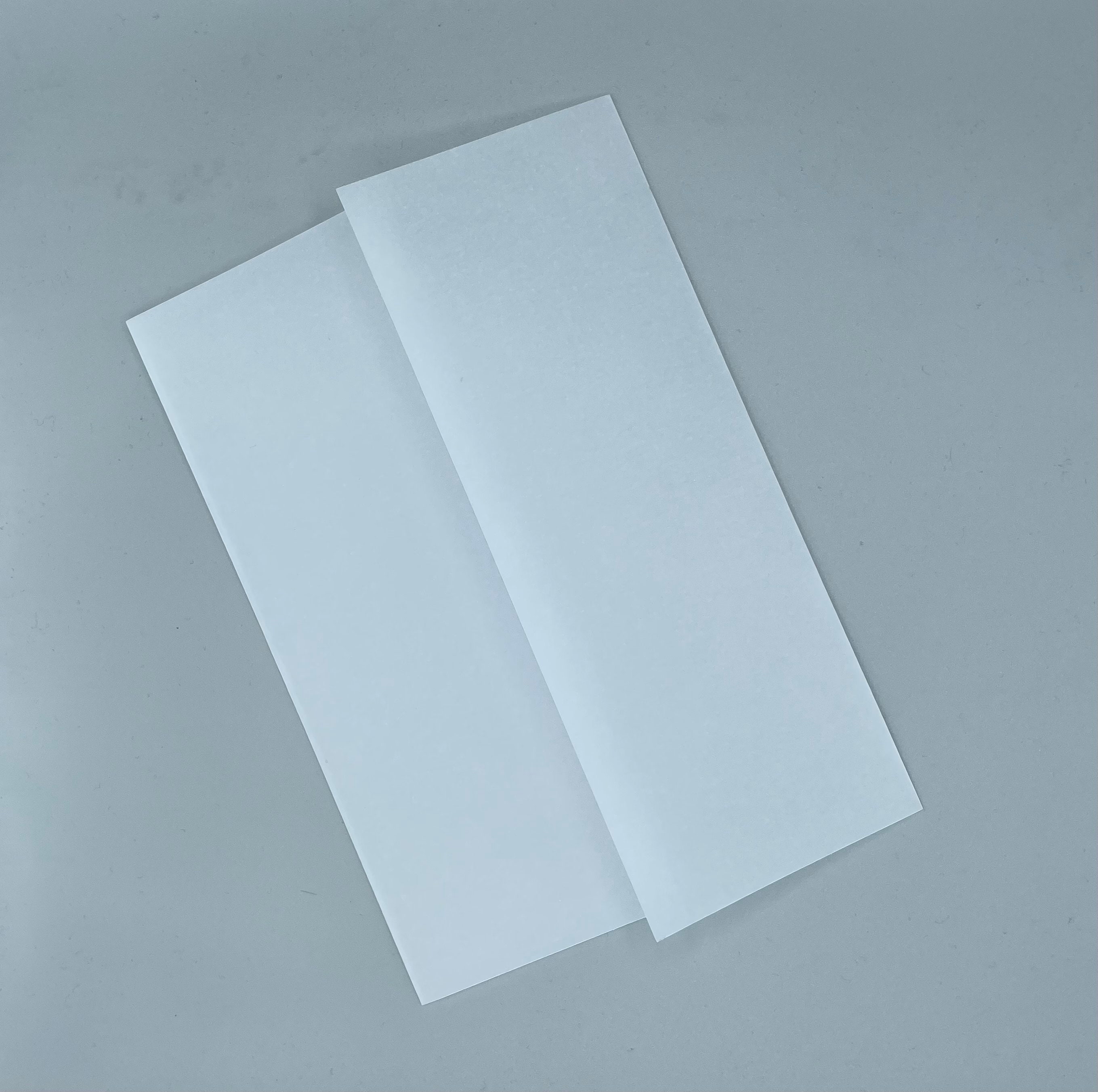 Prefolded A5 Invite Vellum Full Jackets, Vellum Jacket Wrap A5 Wedding